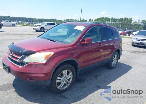 2010 Honda Cr-V Ex-L z USA, uszkodzony, nr VIN 5J6RE3H78AL049937
